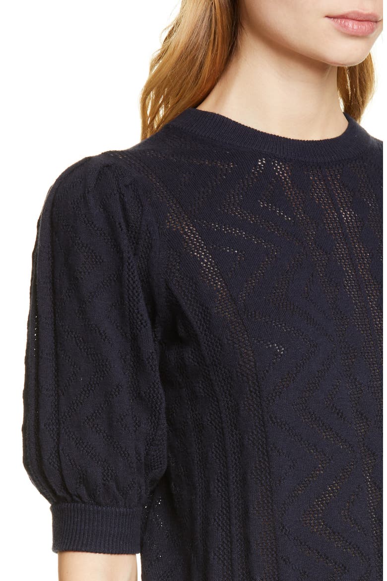 Chamora Sweater, Alternate, color, CAVIAR