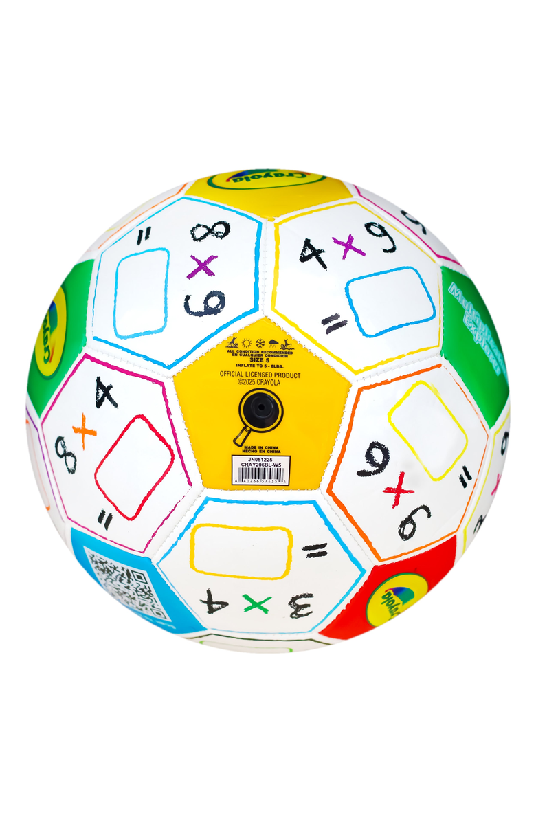iconsportgroup Division Box Explorer Soccer Ball, Alternate, color, Multiplication Multi