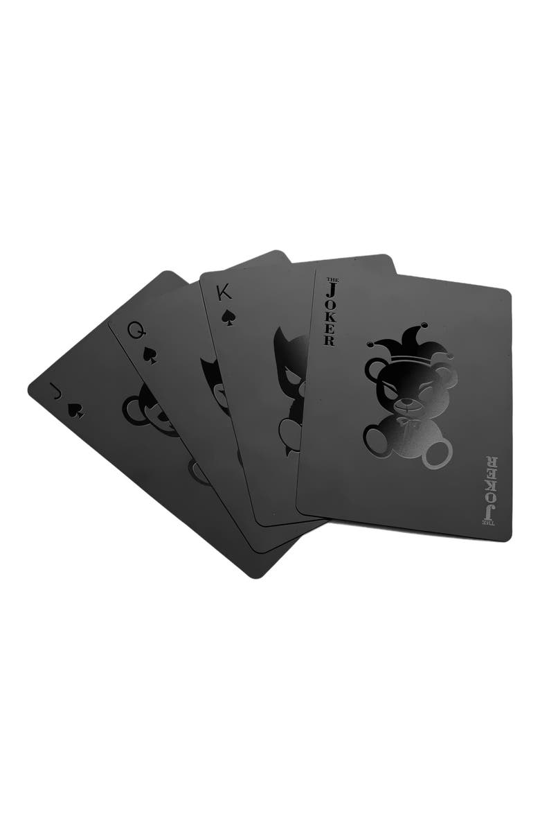 Blvck Playing Cards - Batman x Blvck Blvckout Bundle, Alternate, color, Batman (Black)