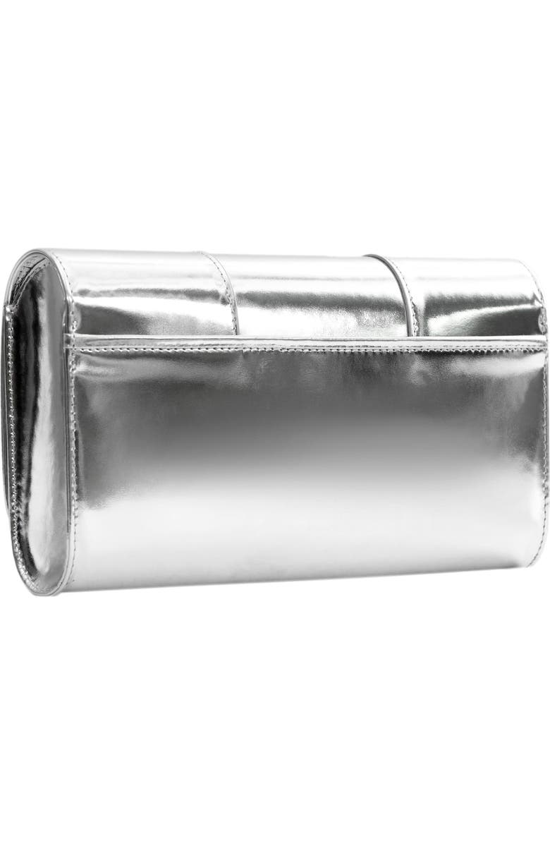 PERRIN PARIS L'Asymetrique Clutch Patent, Alternate, color, Silver