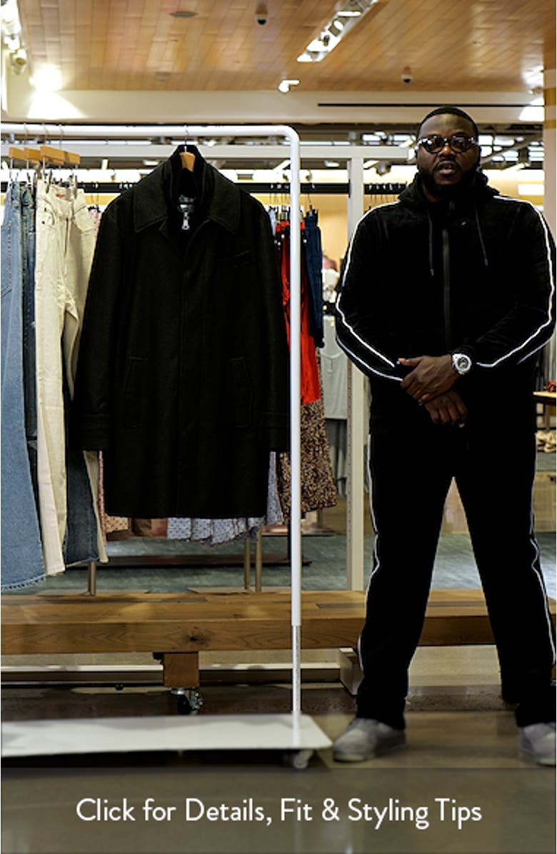 Waterproof Virgin Wool & Silk Down Coat with Removable Bib, sales video thumbnail