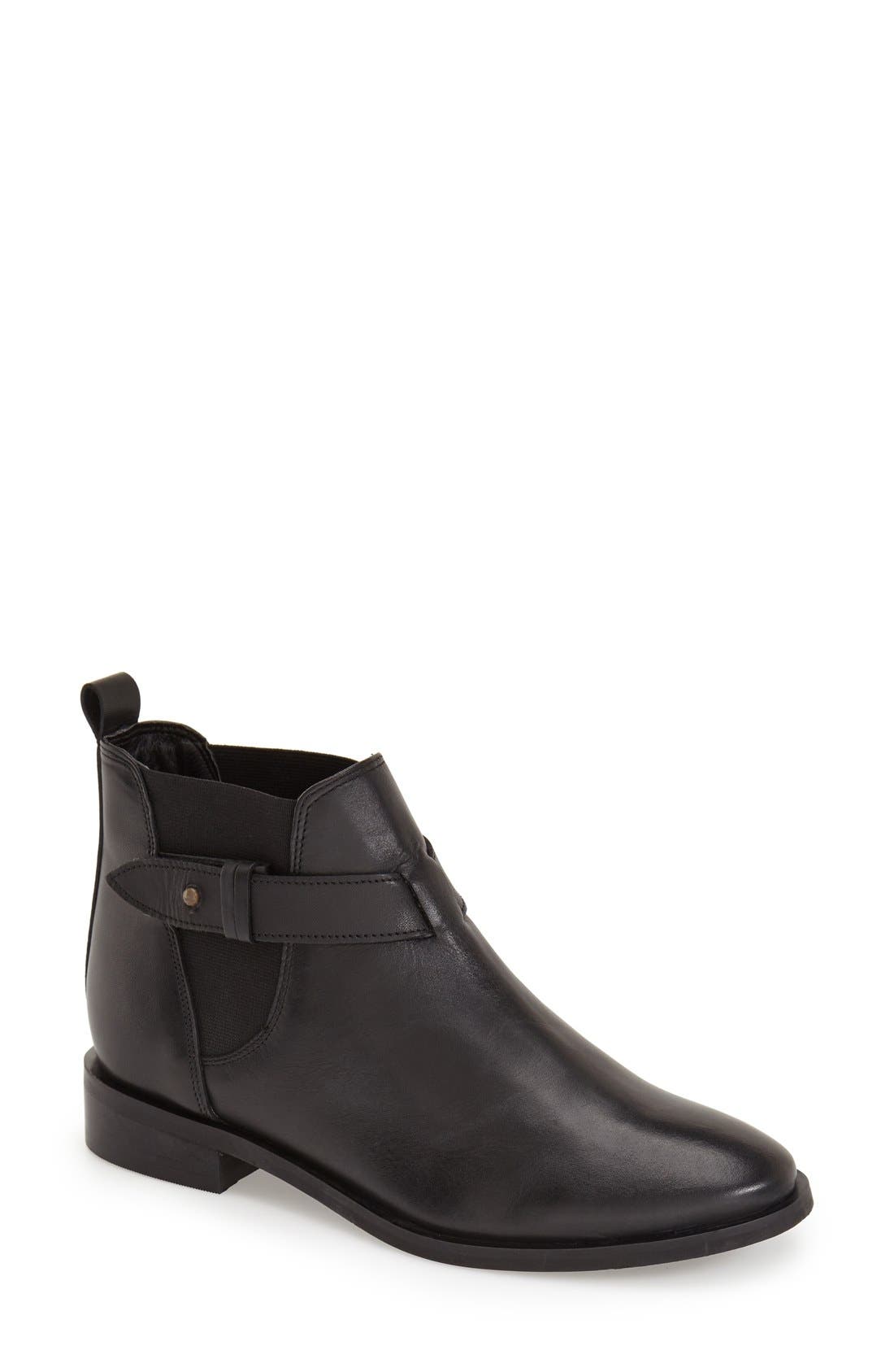 'Bespoke' Chelsea Boot, Main, color, BLACK