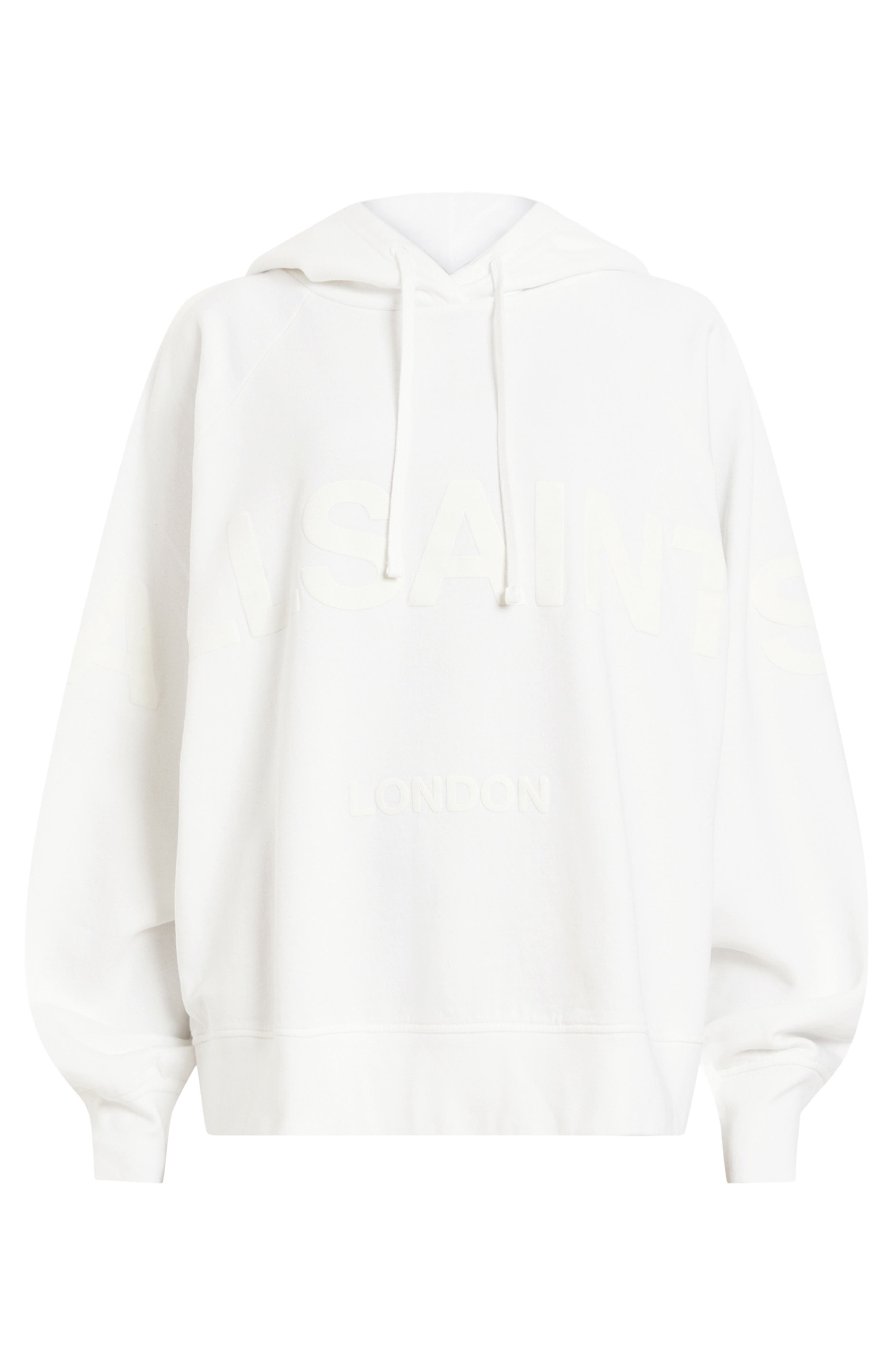 AllSaints Talon Biggy Oversize Logo Hoodie (Women) | Nordstrom