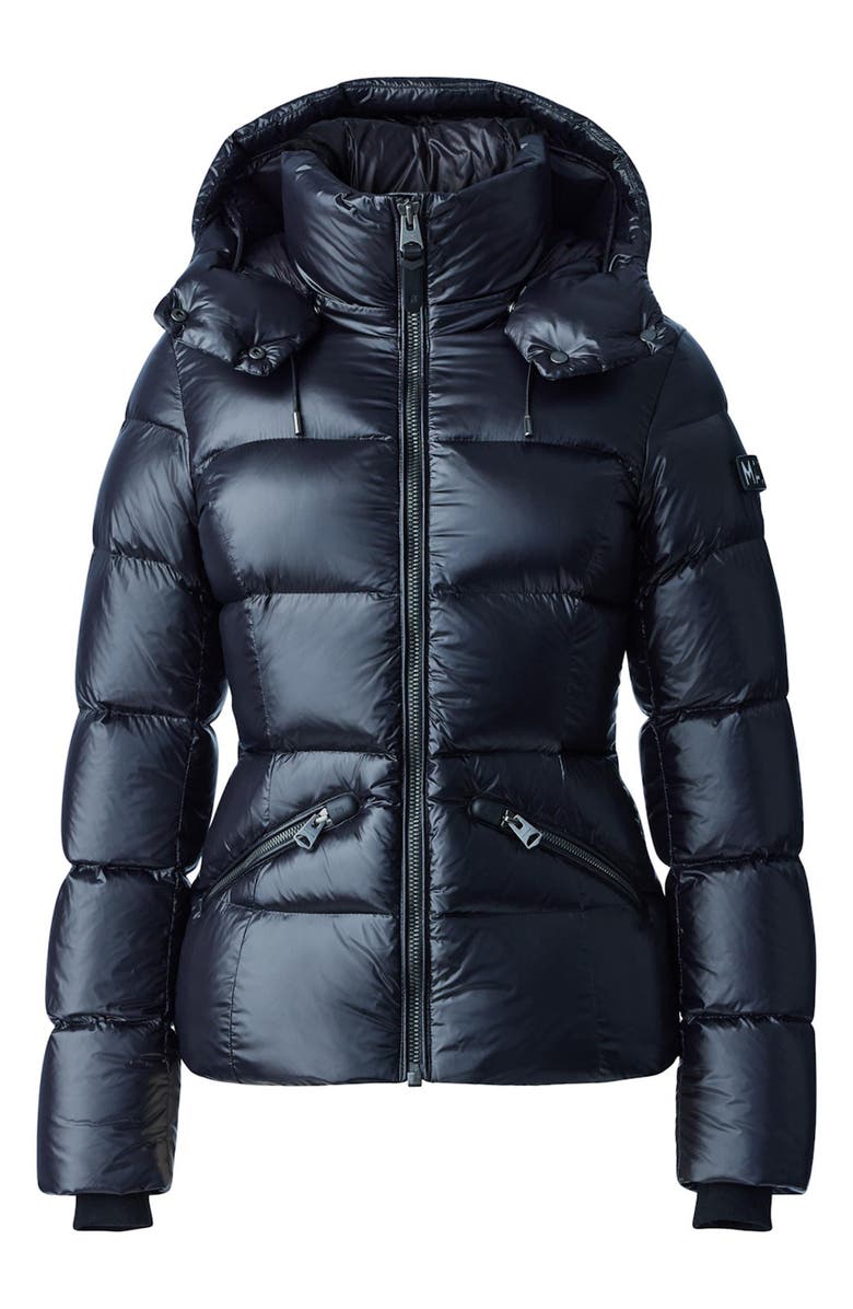Mackage Madalyn Down Puffer Jacket, Alternate, color, Black