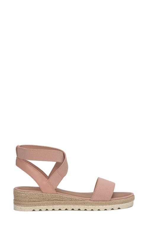Lucky Brand Thimba Ankle Wrap Espadrille Sandal In Orange