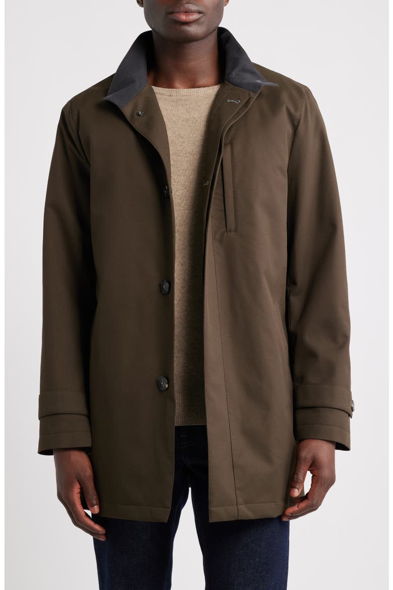 Colfax Waterproof Raincoat, Main, color, OLIVE