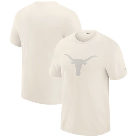 Men's J. Palmer  Cream Texas Longhorns Play Action Tri-Blend Performance T-Shirt