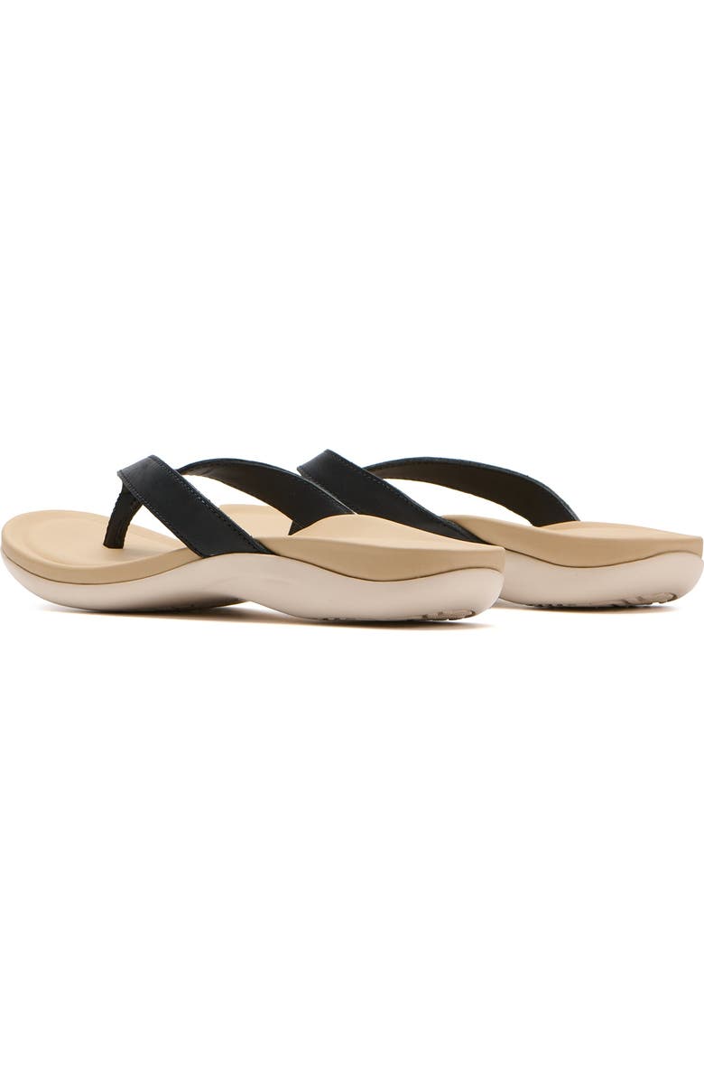 ABEO Oasis Flip Flop, Alternate, color, Black