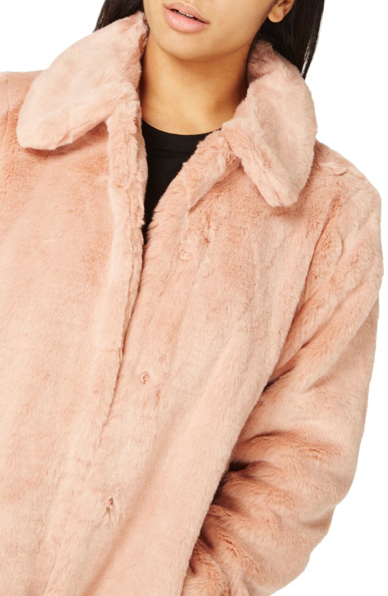 DOROTHY PERKINS Dolly Faux Fur Jacket, Alternate, color,