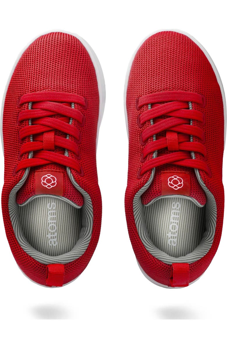 Atoms Model 123 Sneakers, Alternate, color, Red