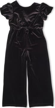 Florence Eiseman Black Velvet Jumpsuit