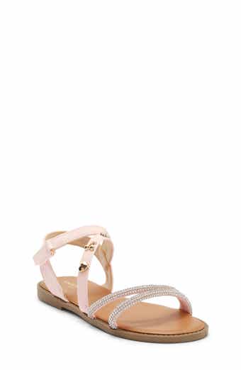 bebe Kids' Rhinestone Strappy Sandal