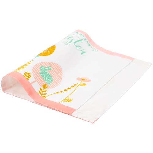 Northlight Set Of 4 Pastel Eggs Happy Easter Floral Placemats In White