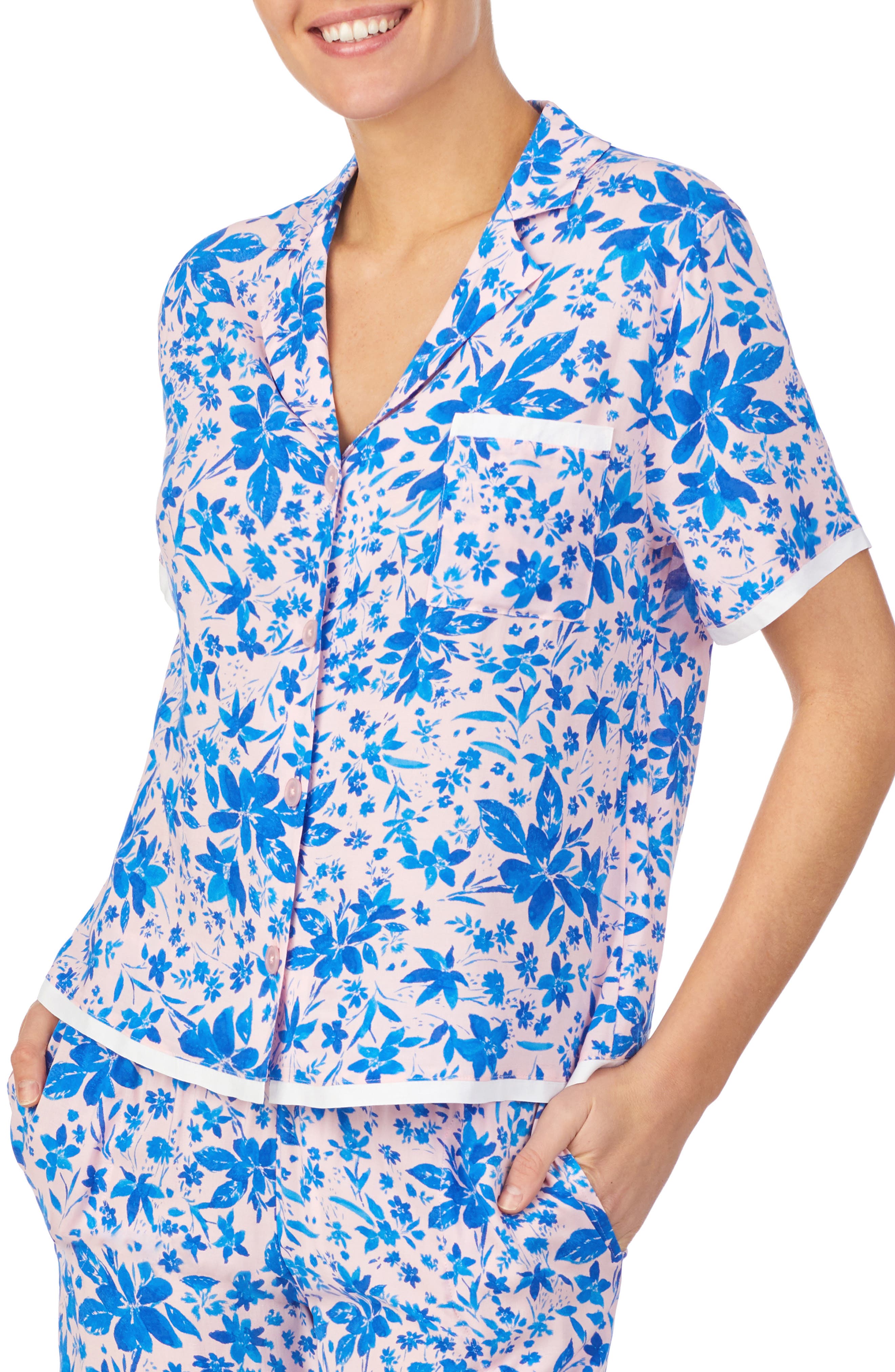 Room Service Pjs Print Pajama Top (Nordstrom Exclusive) (Women ...