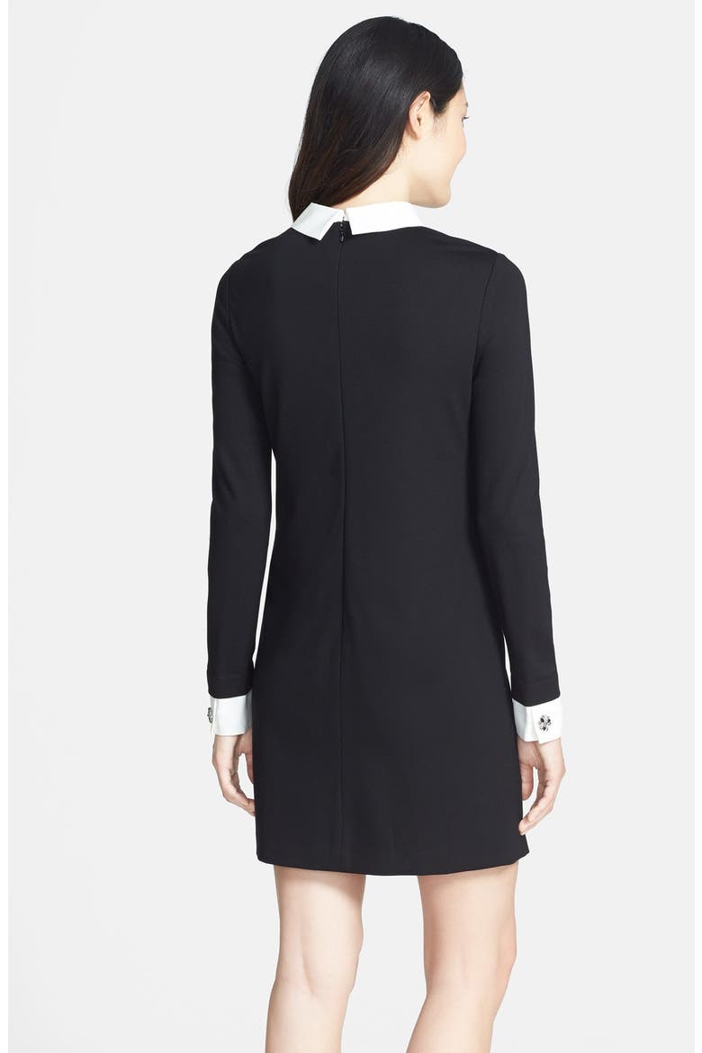 Ponte Shirtdress, Alternate, color, RICH BLACK