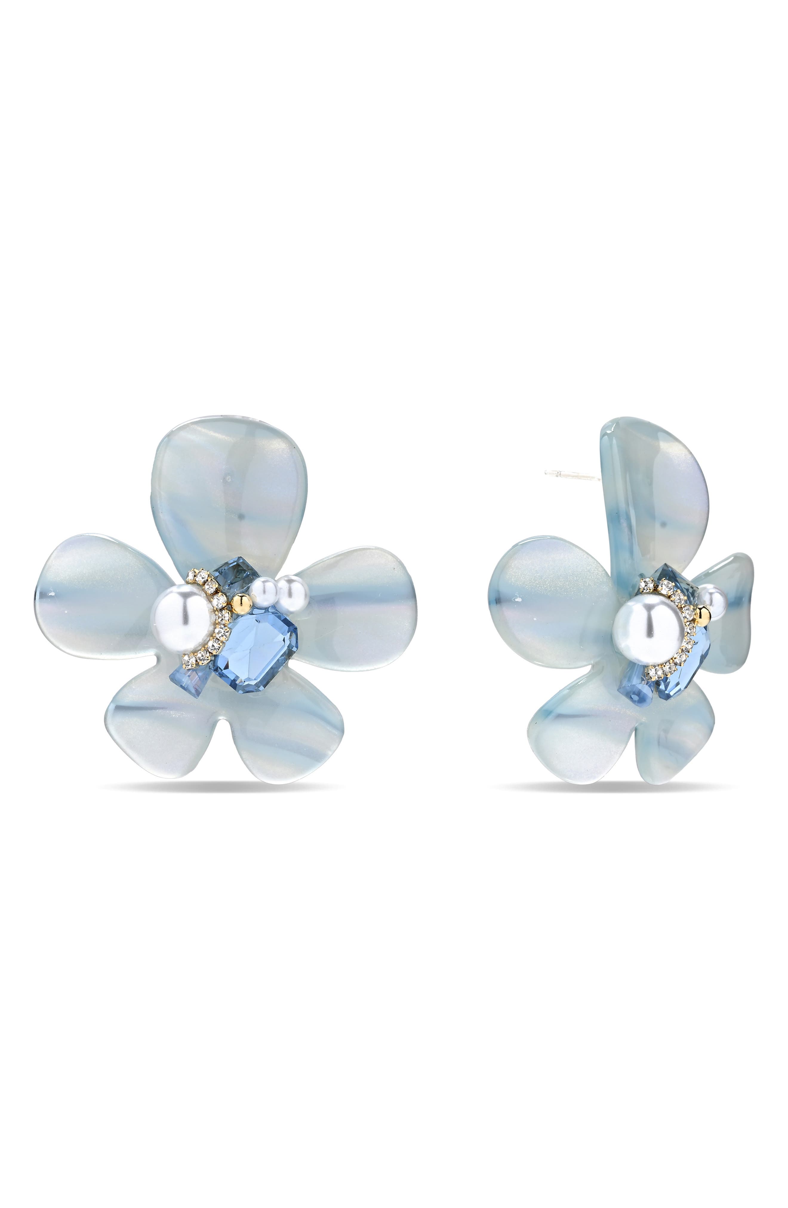 Capri Floral Statement Earrings
