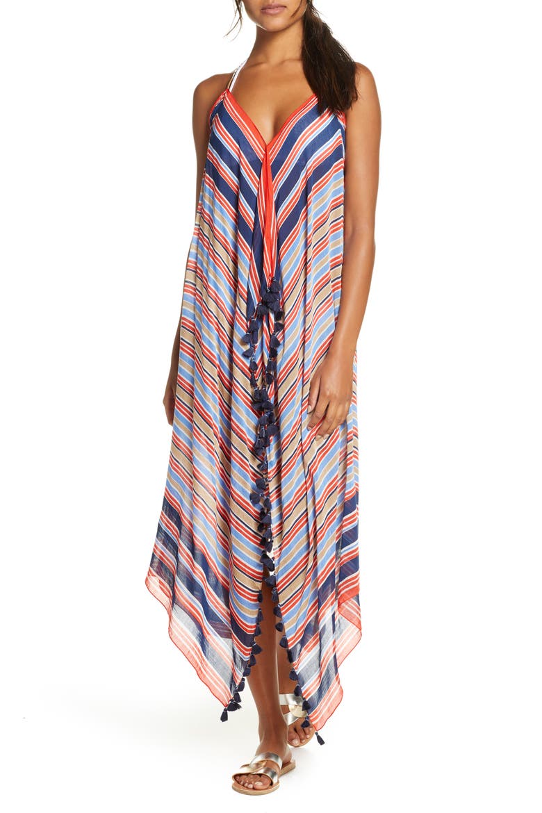 Beach to Street Cover-Up Dress, Main, color, MULTI