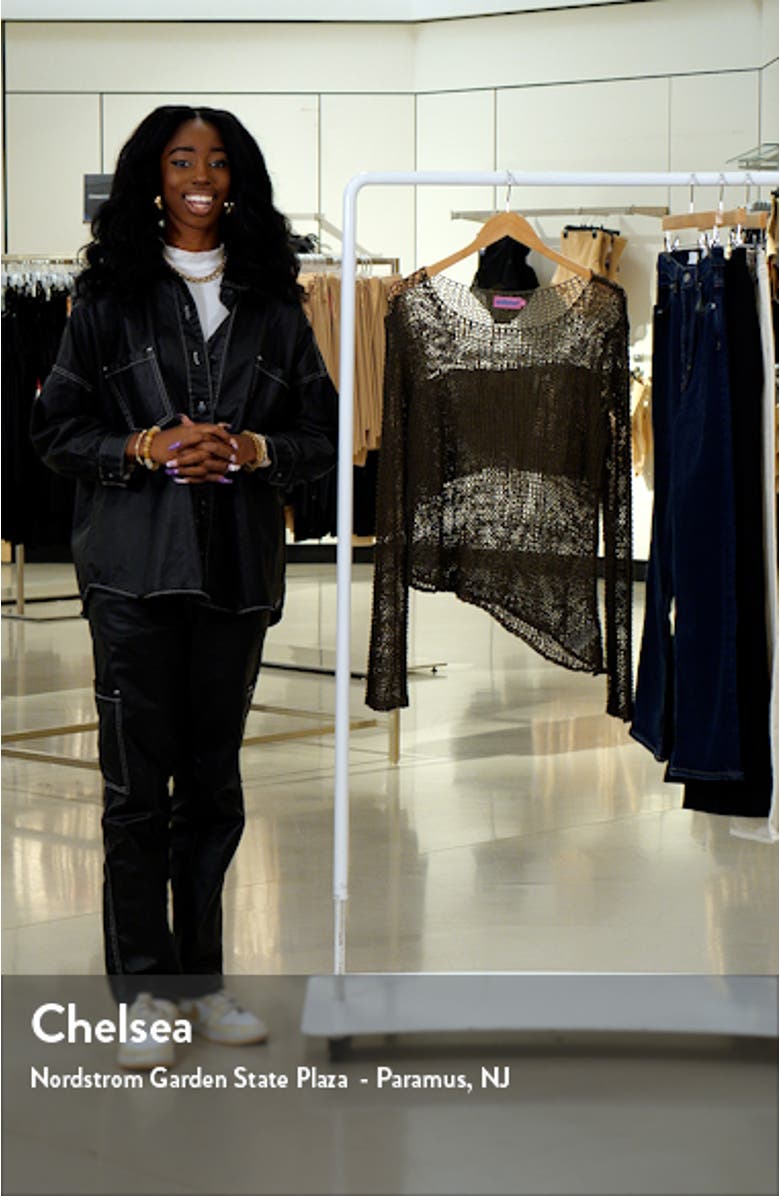 Open Stitch Asymmetric Sweater, sales video thumbnail