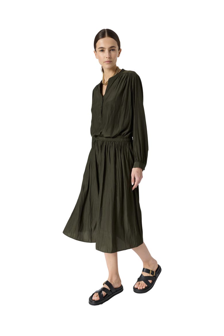 Juliah Midi Skirt, Alternate, color, Bronze