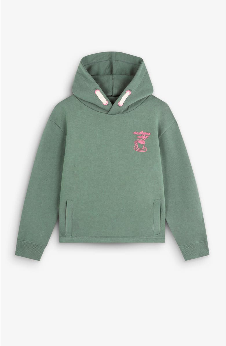 Scalpers Croissanthoodie Girls, Main, color, Green