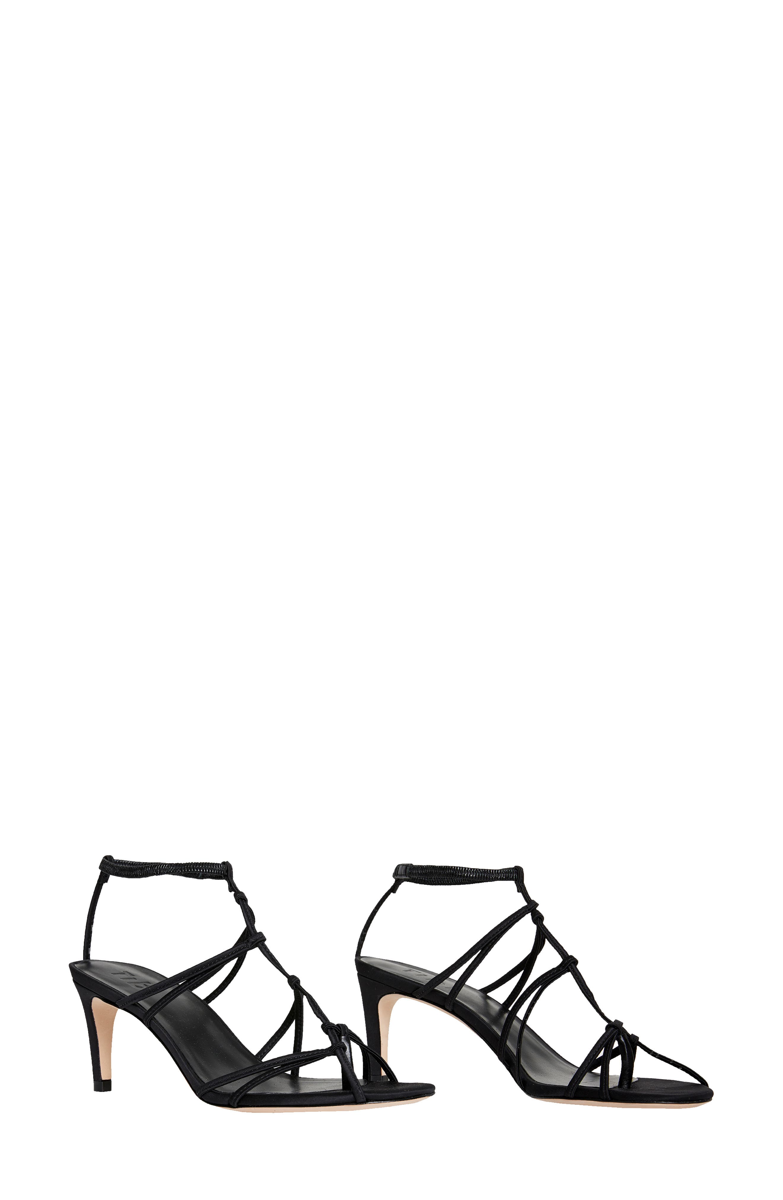 Tibi Gavin Strappy Satin Sandal, Main, color, 