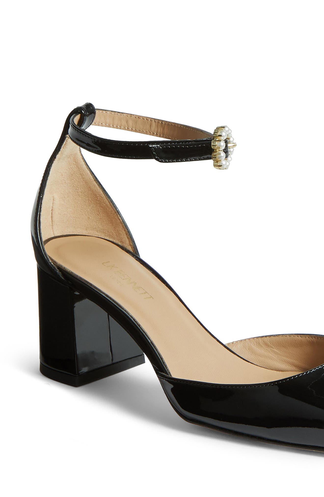 LK Bennett Darling Ankle Strap Pump, Alternate, color, 