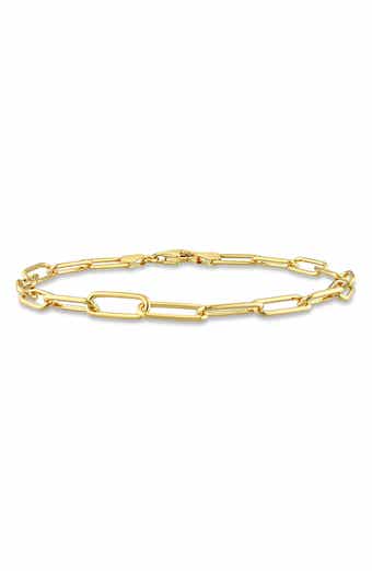 Men's Paper Clip Chain Bracelet