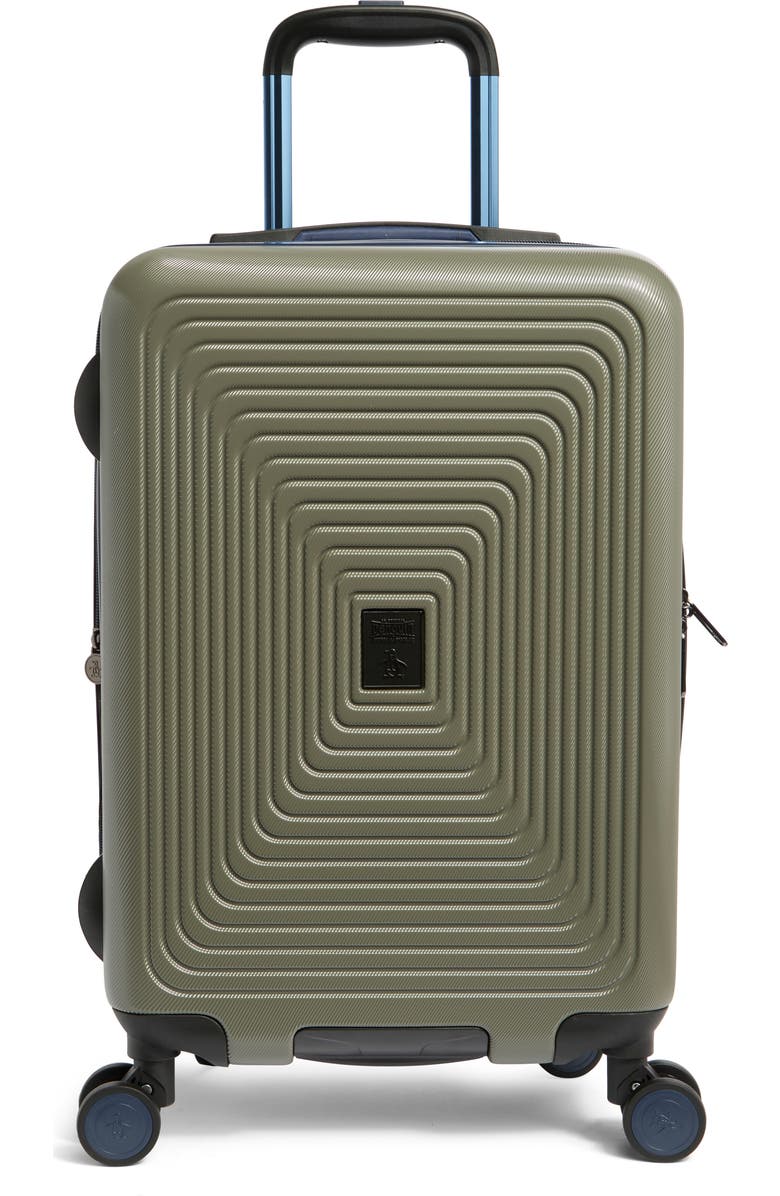 Original Penguin Finnes 21-Inch Hardside Carry-On Luggage, Main, color,