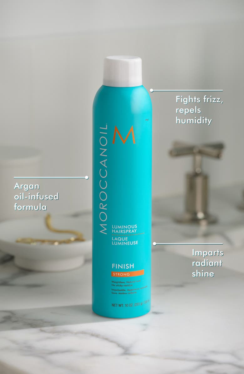 MOROCCANOIL<sup>®</sup> Luminous Hairspray Strong, Alternate, color, 