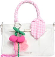 Madden Girl Crinkle Faux Leather Satchel