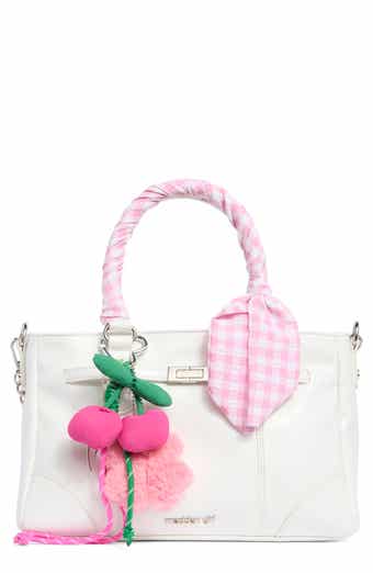 Madden Girl Crinkle Faux Leather Satchel