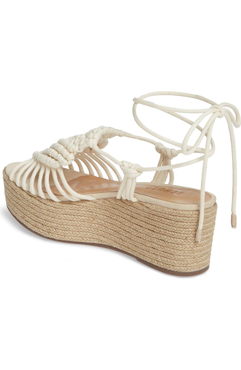 Schutz Delfila Espadrille Platform Sandal, Alternate, color,