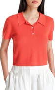 TWP Thermal Knit Cashmere Polo Sweater
