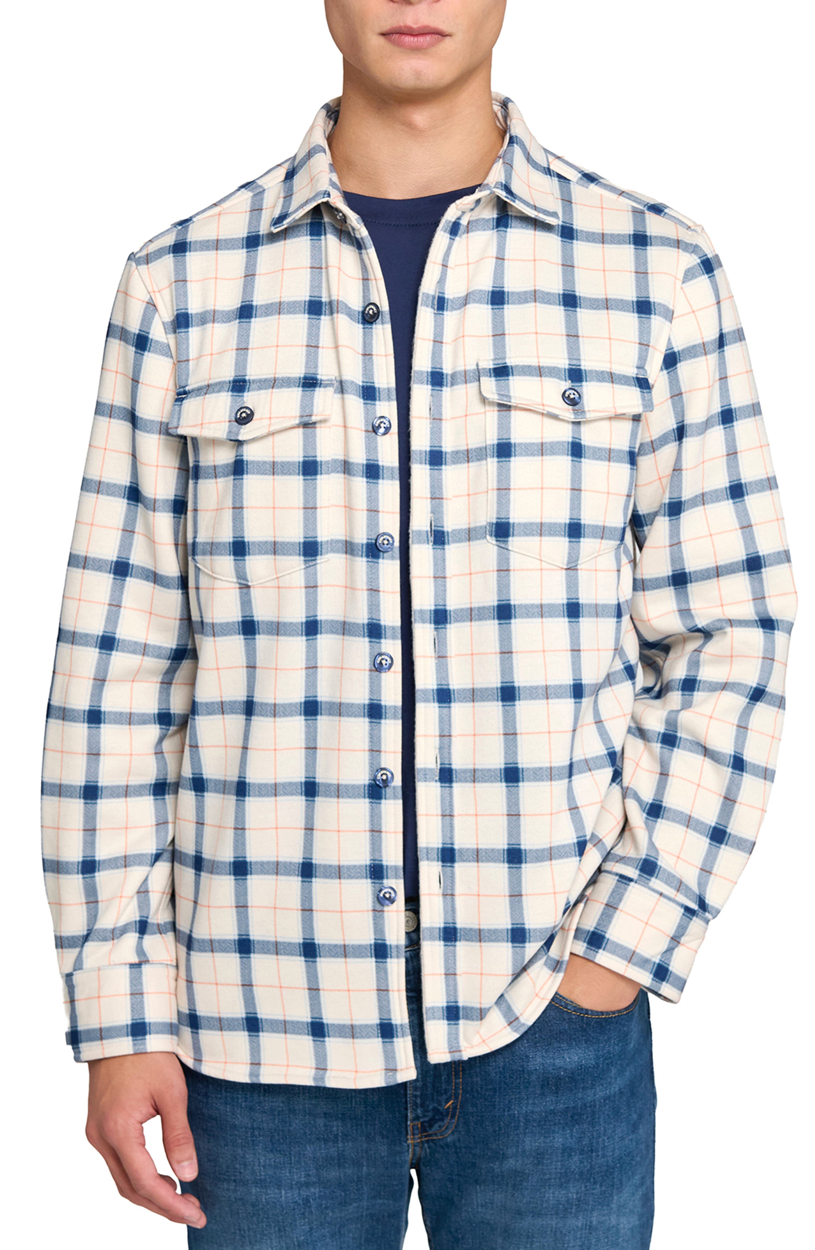 Plaid Shirt Jacket - image 3