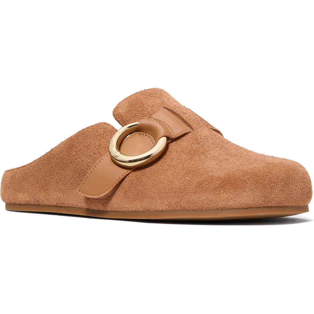 Kate Spade New York Halo Suede Clog In Animal Print