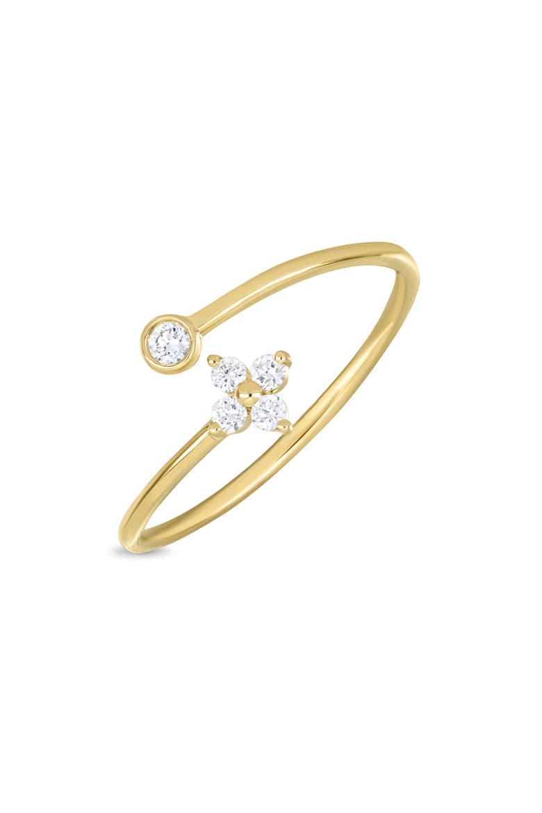 Monaco 18k Gold Diamond Ring, Main, color, 18K YELLOW GOLD