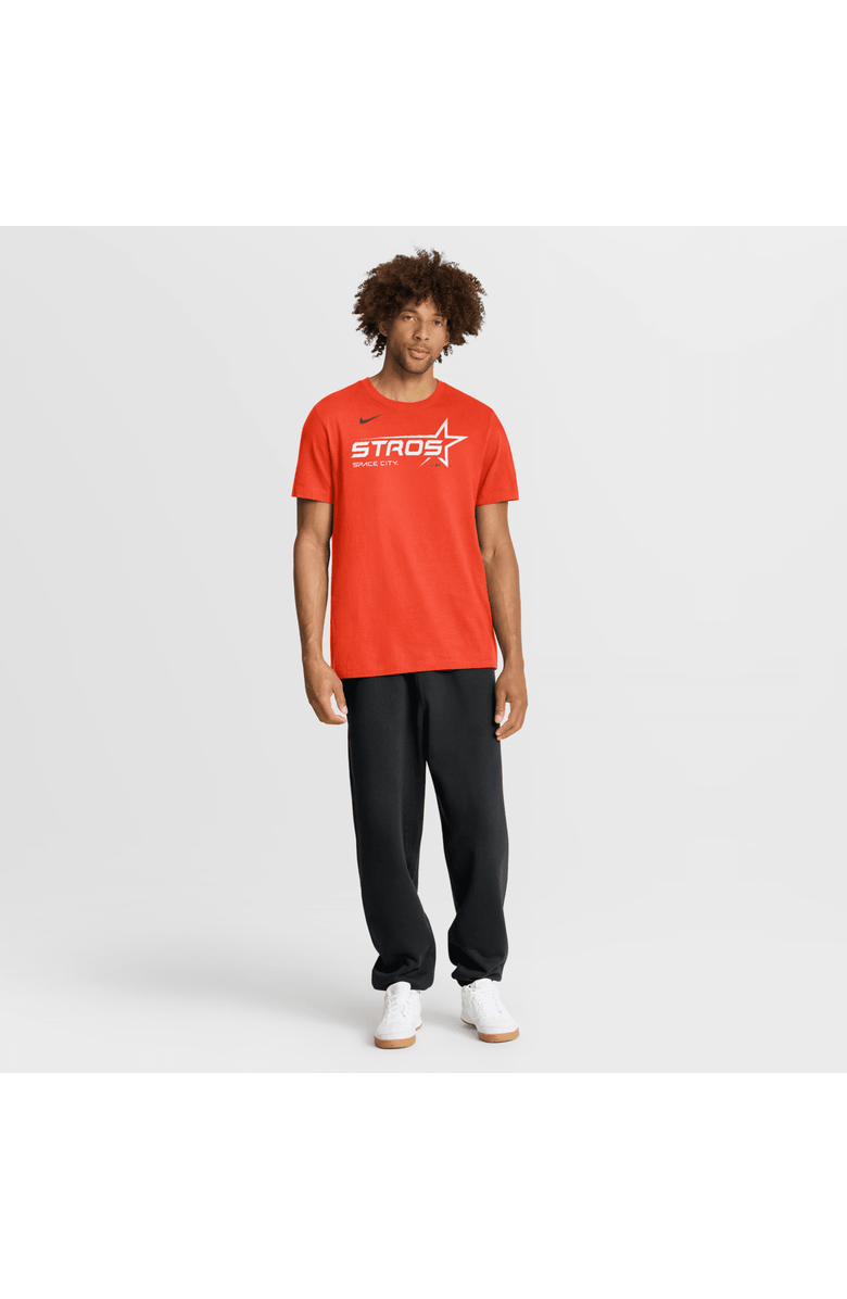 Nike Men's Nike Orange Houston Astros City Connect Wordmark T-Shirt, Alternate, color, Orange