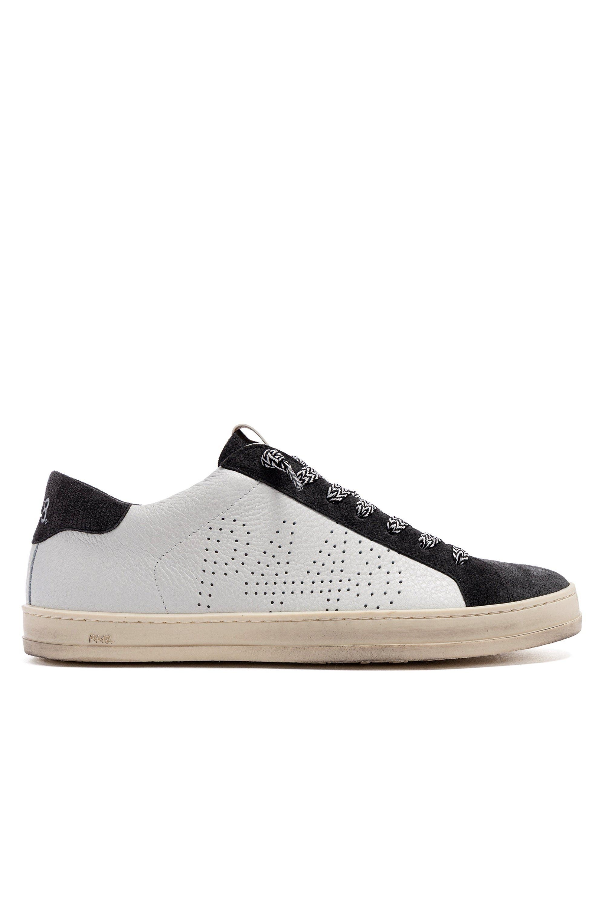 P448 John Sneaker, Main, color, White Noir