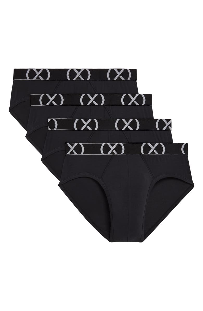 2(x)ist 4-Pack Briefs, Alternate, color, 4Pk Black
