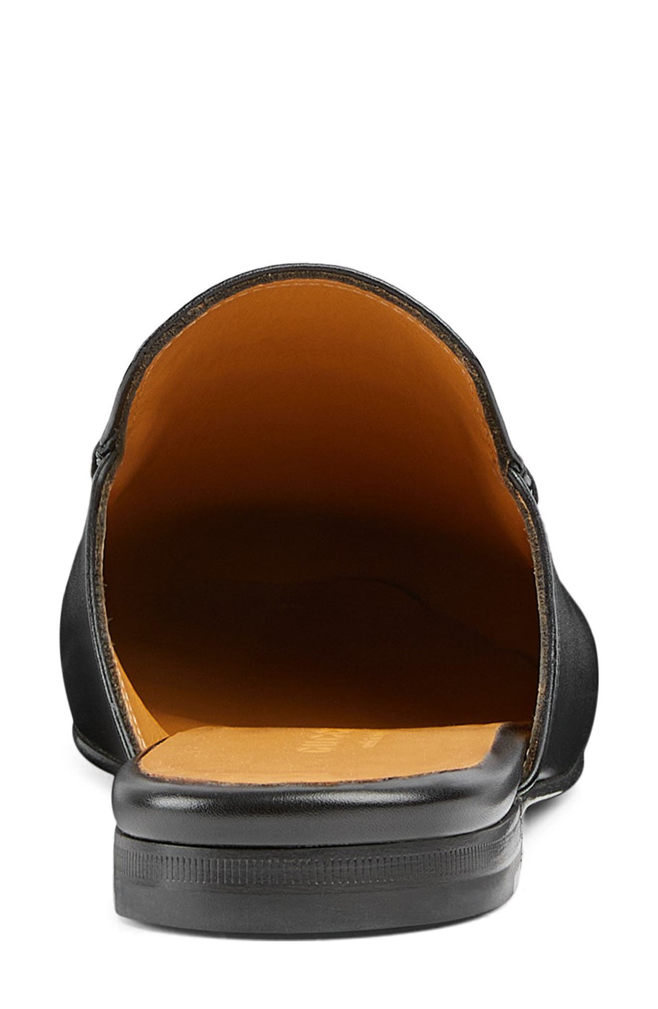 Gucci Princetown Horsebit Leather Mule, Alternate, color, Black