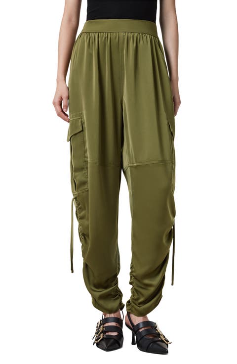 パンツ ALLSAINTS Women Straight Pants LOUISA WP534Z BLACK Black Women's AllSaints Jeans & Denim | Nordstrom