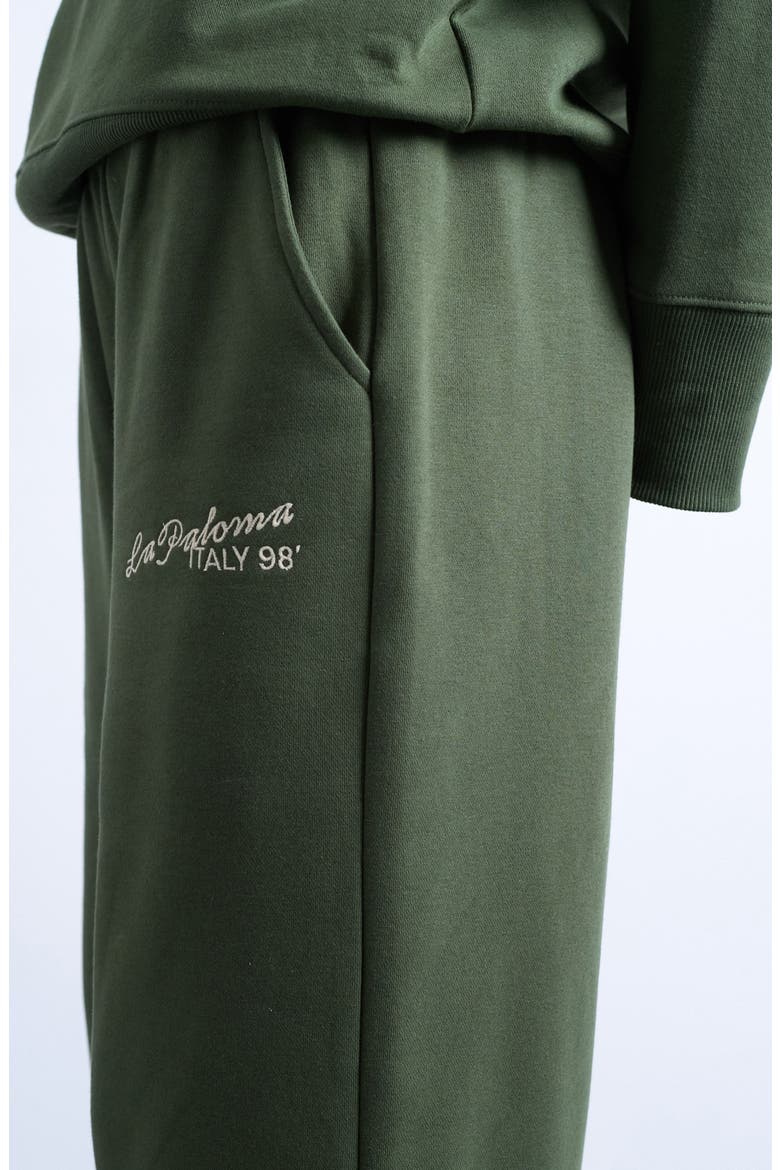 La Paloma Straight Leg Sweatpants, Alternate, color, MEDIUM GREEN