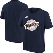 Nike Youth Nike Navy San Diego Padres Team Logo T-Shirt