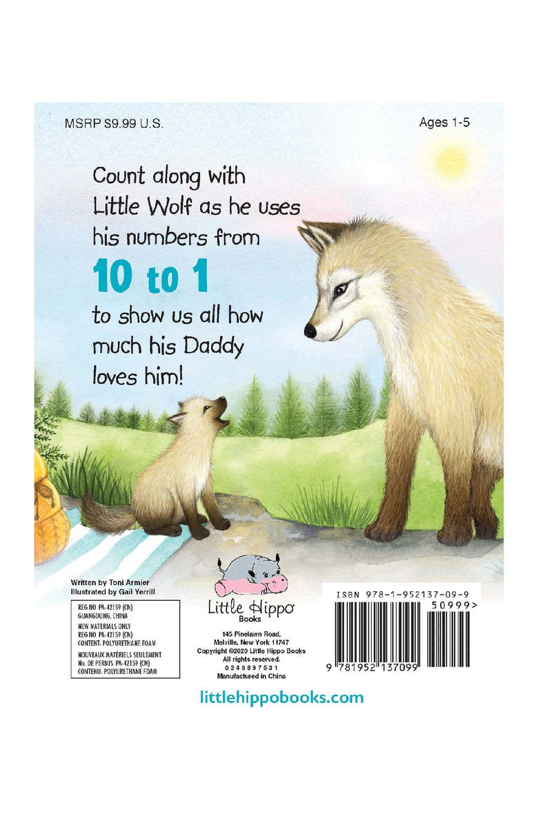 LITTLE HIPPO BOOKS Daddy Loves Me 1,2,3, Alternate, color, 