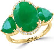 EFFY Jade & Diamond Ring