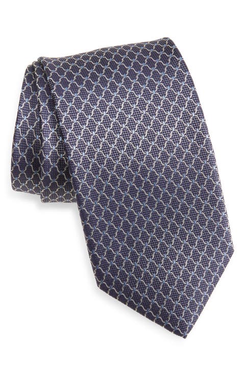 Neat Silk Tie
