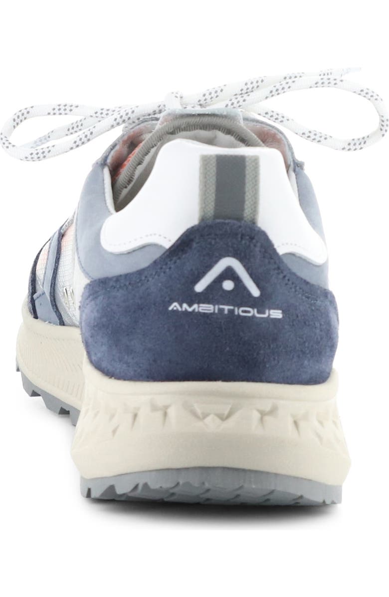 Ambitious 13320 Colorblock Sneaker, Alternate, color, Blue/ Grey Suede/ Textile