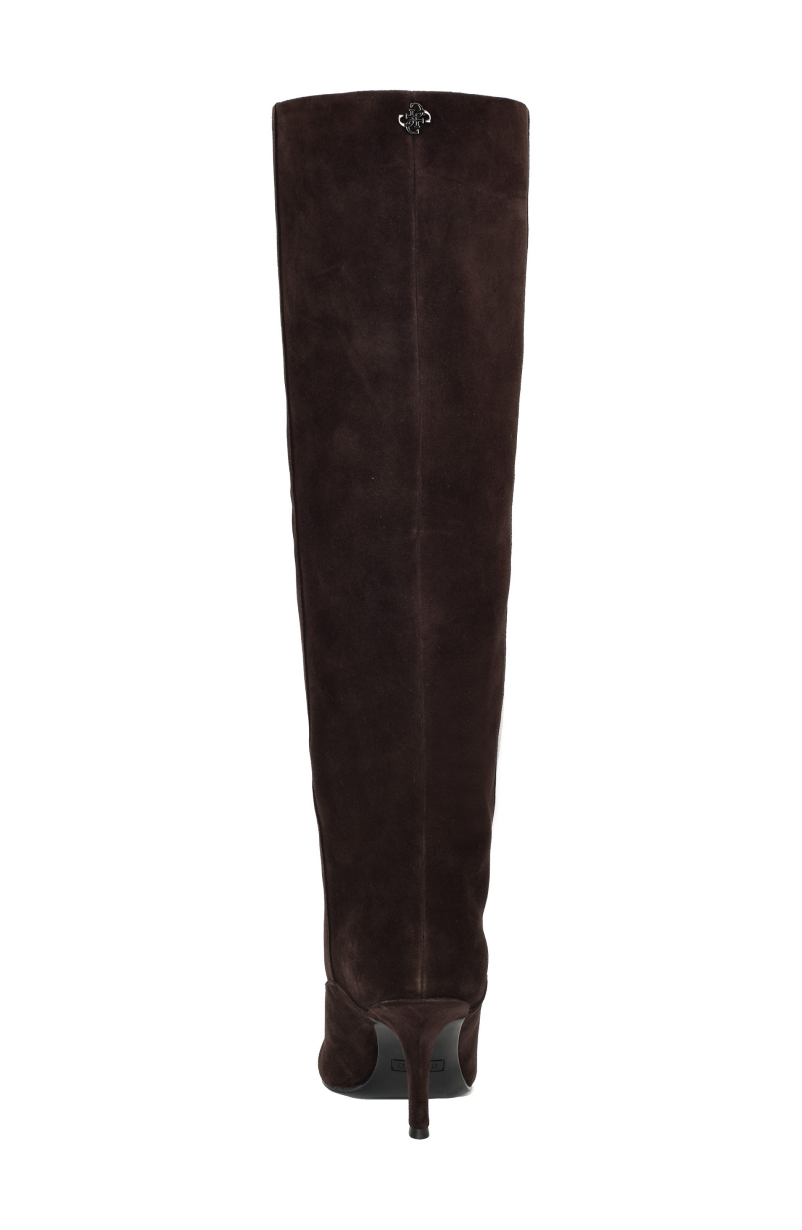 Carolan Pointed Toe Slouch Boot, Alternate, color, DARK BROWN