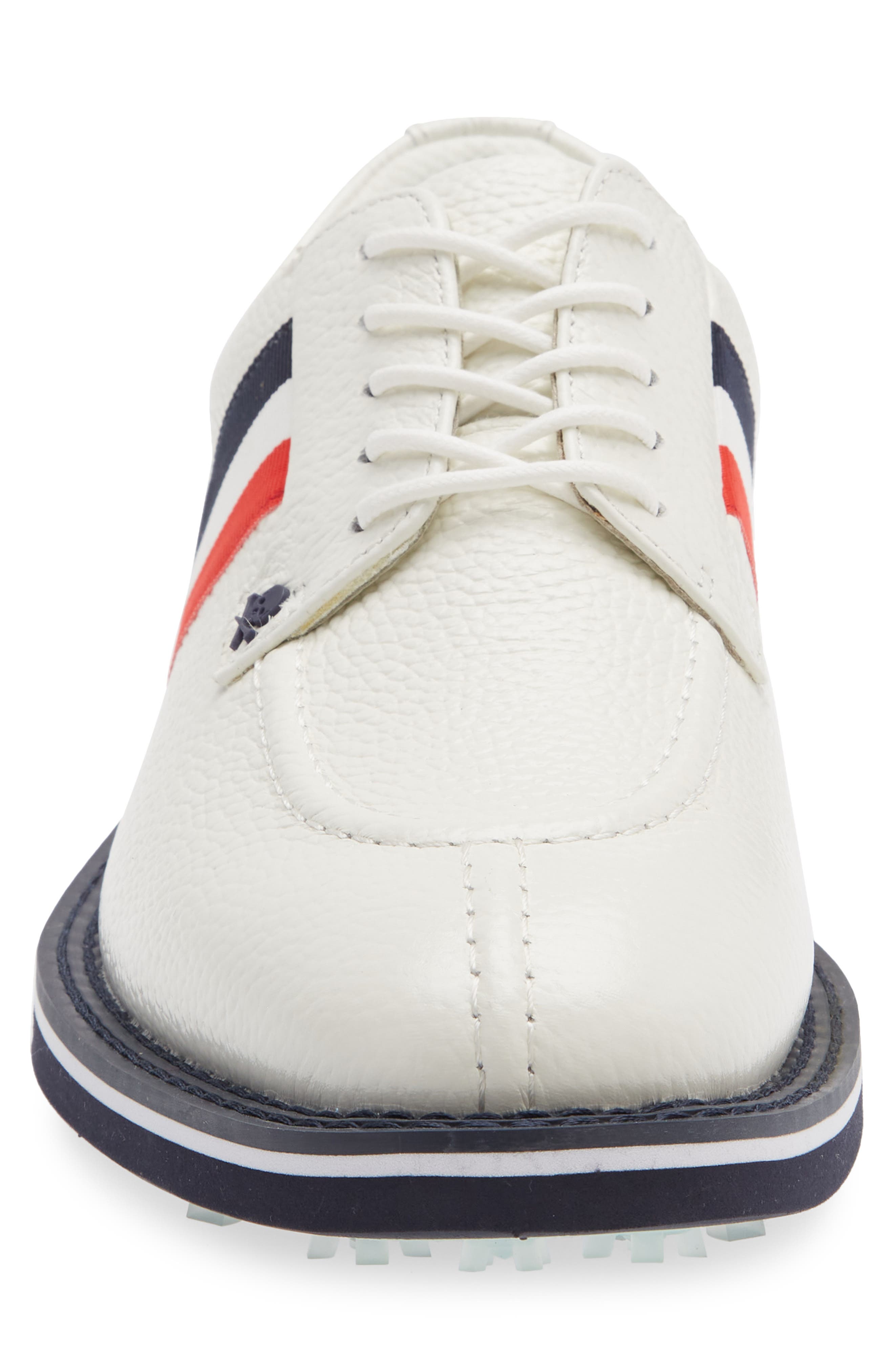 G/FORE Gallivan2R Split Toe Grosgrain Golf Shoe, Alternate, color, Snow