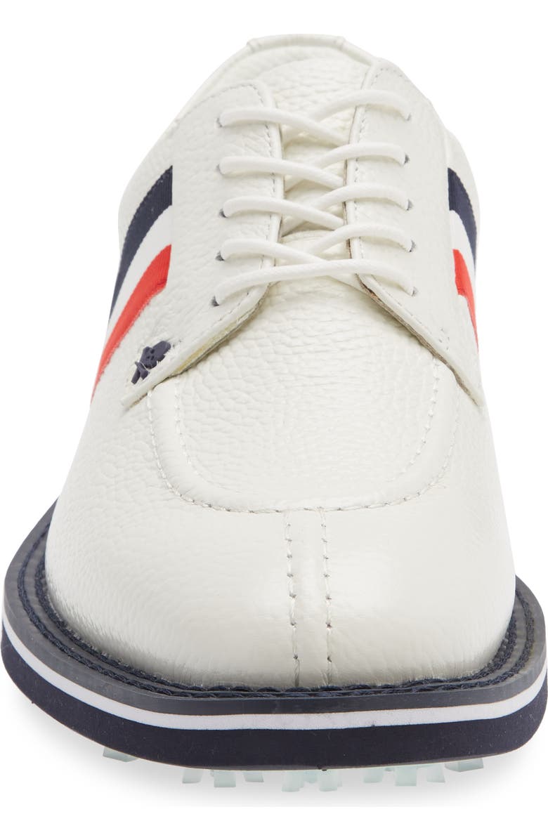 G/FORE Gallivan2R Split Toe Grosgrain Golf Shoe, Alternate, color, Snow